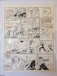 Jean-Louis Hubert - Page du polar de renard - Comic Strip