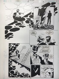 Eduardo Risso - 100 bullets - Le blues du prince rouge - Planche originale