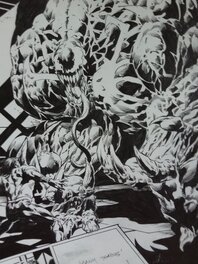 Venom detail. Venom detail.