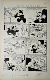 Otto Messmer - Felix The Cat #46 P13 - Planche originale