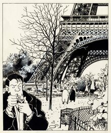 Jacques Tardi - Tardi - Nestor Burma - 120 rue de la gare (EN) - Couverture originale