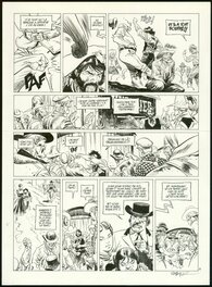 Ralph Meyer - Undertaker - Planche originale