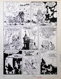 Cézard - Arthur le fantôme - Planche originale