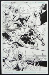 Ig Guara - Blue beetle #12 p.12 - Planche originale