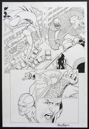 Kevin Maguire - Justice League (épisode ? page ?) - Planche originale