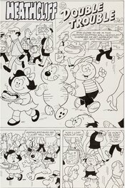 Marie Severin - Heathcliff - "Double Trouble" #53 P1 - Planche originale