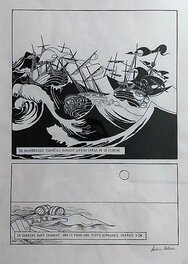 Laureline Mattiussi - L'île au poulailler - Planche originale