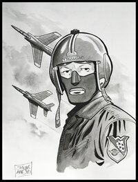 Buck Danny - Original Illustration