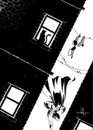 Mika - Batman - Illustration originale