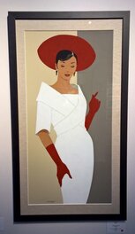 Philippe Berthet - 2016 - Audrey - Illustration originale