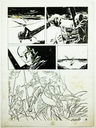 Alberto Breccia - Département Zéro ( Escuadra Zenith ) - Planche originale