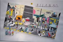 Ever Meulen - Bilan 80 - Illustration originale