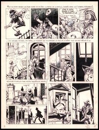 Alain Dodier - 1982 - Jérôme K. Jérôme Bloche, Tome 1, Planche 3 - Planche originale