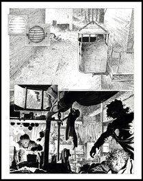 Planche originale - 1982 - Abominable: La Cage - Planche 3