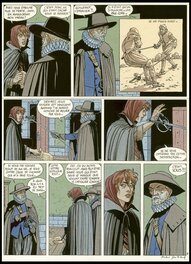 Planche originale - 1995 - Plume aux vents - La folle et l'assassin - Planche 31