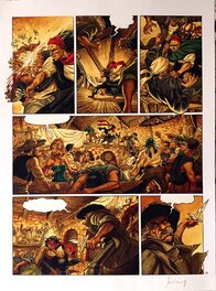 Jérémy - Planche originale 17 de Barracuda Tome 2 Cicatrices - Planche originale