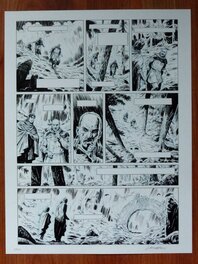 Jacques Lamontagne - Les Druides tome 9 page 7 - Planche originale