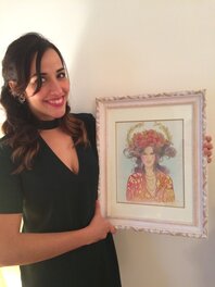 La Belle et son portrait La Belle et son portrait