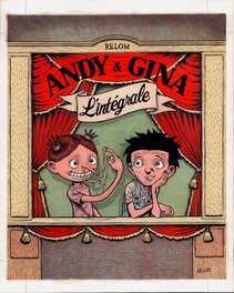 Relom - Andy et Gina - couverture de l'intégrale - Couverture originale