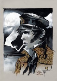 Josepe - CORTO BOWIE - tir croisé 1977. - Illustration originale