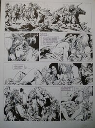 Jean-Yves Mitton - Chroniques Barbares tome 2 planche 7 - Comic Strip