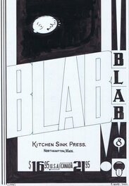 Chris Ware - Cover BLAB 8 - Planche originale