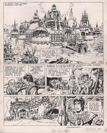 Jean-Claude Mézières - Valerian Le pays sans étoile   Planche 18 - Comic Strip