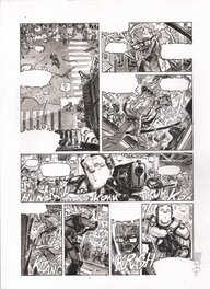 Roberto Ricci - Urban tome 2 - Planche originale