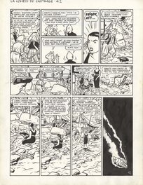 Yves Chaland - La Comète de Carthage - PL 42 - Comic Strip