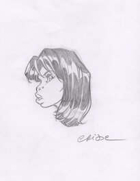 Crisse - Crayonné 1 - Original art