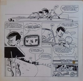 Greg - Luc JUNIOR - Planche originale