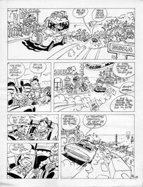 Denis Bodart - 1989 - Chaminou, "L'affaire Carotassis" - Comic Strip