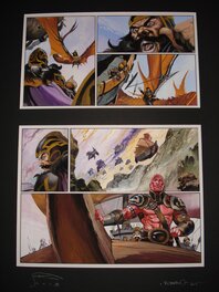 Romano Molenaar - Storm - De Muiters van Anker - 2011 - Planche originale