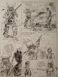 Paolo Eleuteri Serpieri - L'indiana Bianca p9 - Planche originale