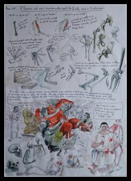 Joann Sfar - Sfar - Carnets - Ukulele - Planche originale