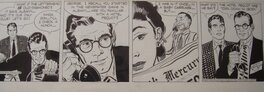 Alex Raymond - Rip Kirby 10-13-50 - Planche originale