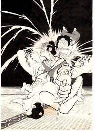 Tomoe Kimura - Manga: Dokuzetsu Momohei Tsuyoi ka Yowai ka!? - Planche originale