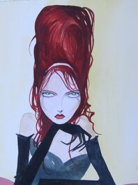 Pascal Croci - Elizabeth - Original Illustration