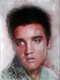 Illustration originale - Elvis