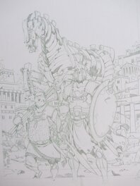 Nicola Saviori - Questor - Planche originale