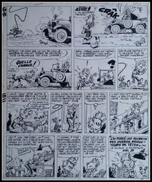 Spirou et Fantasio - Planche originale