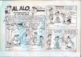 Jean-Marie Brouyère - Al Alo - Planche originale