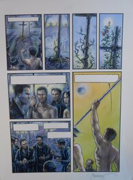 Jan Bosschaert - Bosschaert, Jan - Originele pagina in kleur - Jaguar 3 - 2003 - Planche originale