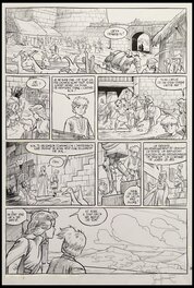 Matthieu Bonhomme - 2008 - Messire Guillaume: Terre et mère (T3): Planche 28 - Matthieu Bonhomme - Planche originale