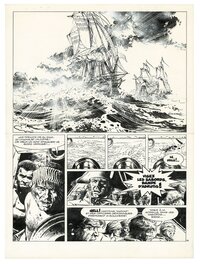 William Vance - B. J. Hawker-T3 Press Gang - Planche originale