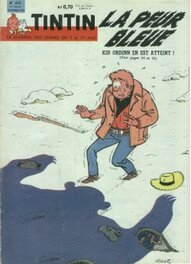 Couverture du Tintin numéro 643 de 1961. Couverture du Tintin numéro 643 de 1961.