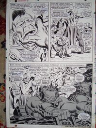 John Buscema - Namor the Submariner - Comic Strip
