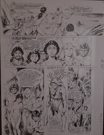 André Chéret - Planche de Rahan (Pif 362) - Comic Strip