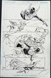 Ig Guara - Blue beetle #13 p.6 - Planche originale