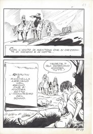 Mario Janni - Maghella #45 P49 - Comic Strip